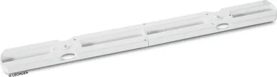 Produktbild von LECHUZA Balkonkastenhalter-Ergänzung Weiß | passend für LECHUZA-Balkonkastenhalter | Ergänzung für BALCONERA-Gefäße | 1 Stück | 19034