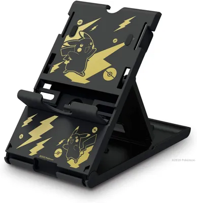 Produktbild von Hori PlayStand, Stand, Nintendo Switch, Schwarz, Gold, Karton mit Aufhänger