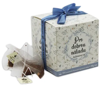 Obrázok produktu pre ARÔME Čaj čierny a rooibos 10 ks, Pre dobrú náladu