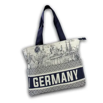 Image de navy beige Robin Ruth sac coton polyester D2OTG3007M