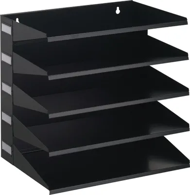 Zdjęcie produktu dla DURABLE Sorter do dokumentów 5 pó?ek A4, Czarny, 336001