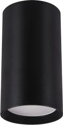 Produktbild von Deckenspot Aluminium GU10 D: 5,5 cm rund Aufputz Schwarz Spot Lampe Decke