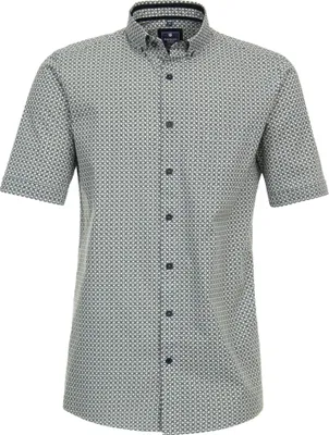 Produktbild von Redmond - Comfort Fit - Herren Freizeithemd Kurzarm Hemd (241075999), Größe:5XL, Farbe:Grün(60)