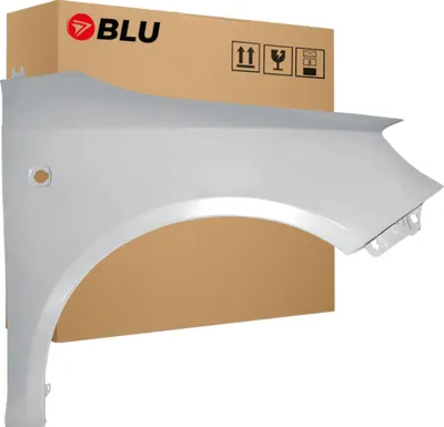 Produktbild von BLU Kotflügel Passend für Skoda Fabia II (5J) | Roomster 9102 Rechts Silber DiamantSilber | 2007-2015 | Vorderseite Vorne | Lackiert | Einbaufertig