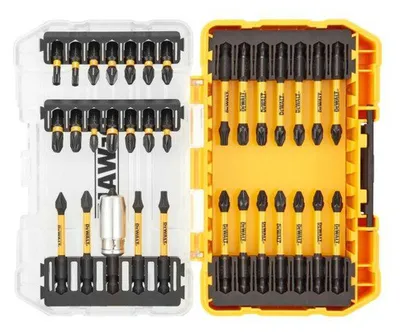 Bit-Set DEWALT Flextorq 34-teilig mit robustem Aufbewahrungskoffer