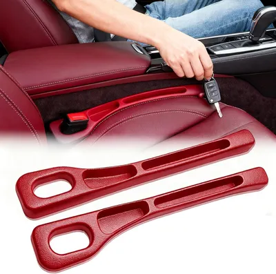Productafbeelding van Autostoel vulstuk 41x6,5 cm, Polyurethanleer, universeel, voor stoelnaad
