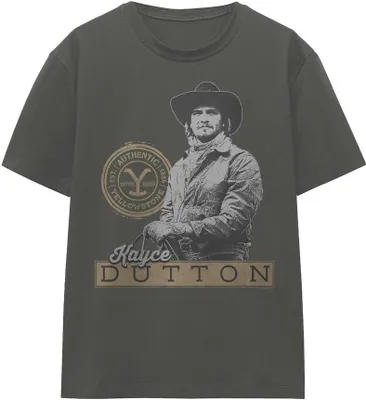 Produktbild von Yellowstone - T-Shirt für Herren/Damen Uni TV16984 (S) (Holzkohle)