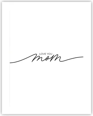 Produktbild von Poster - Poster ohne Rahmen - Ich liebe dich Mama - 40x50 cm - Wand Bild - Wanddeko - Wandbilder - Kunstposter - Wandposter - Bilder - Kunstdruck - Wanddekoration - Wandbild - P2XPA40x50-4794