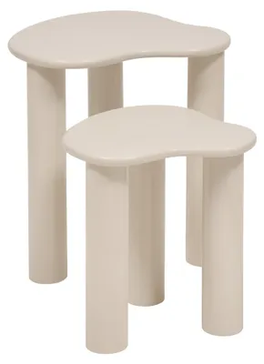 Produktbild von Kaffeetische OLAO, Platten mit organischen Formen, 2 Stück.