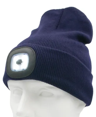 Produktbild von Wintermütze OLAF YX - LED-Mütze Blau - Mütze mit Licht - warme Mütze
