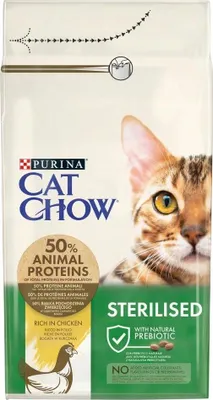 Produktbild von Purina Cat Chow Sterilisiertes Futter Reich an Huhn 15 kg