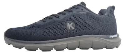 Image de KangaRoos K-MKT Calmo : Chaussures de sport pour femmes, chaussures d'entraînement, modèle à lacets, couleur noire, style décontracté