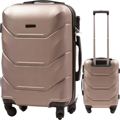 Produktbild von UNLIMITED Kabinentrolley 55cm Gold aus ABS, 4 Rollen, TSA-Schloss