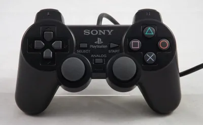 Obrázek produktu pro Originální ovladač Sony PlayStation 2 (Dualshock 2) černý PS2