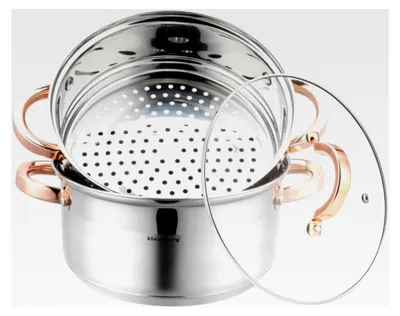 Produktbild von 3-teiliges Dampfgare-Set 22 cm