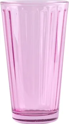 Produktbild von Wasser- und Getränkeglas rosa 400 ml