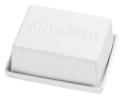 Produktbild von Butterdose "Alles in Buddha"