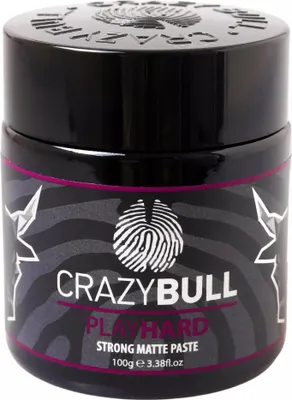 Zdjęcie produktu dla CrazyBull Play Hard Strong Matte Paste 100 g