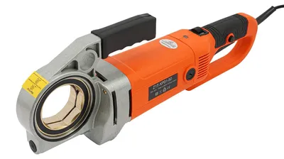 Produktbild von Elektrisches Rohrgewindeschneidgerät - Gewindeschneider - 2300 W - Ratschenantrieb - 6 Schneidköpfe 1,27–5,08 cm - Aluminiumgehäuse - Koffer