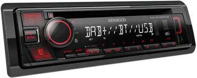 Produktbild von Kenwood KDC-BT450DAB, Schwarz, 1 DIN, 50 W, 4.0 Kanäle, 50 W, CD-R, CD-RW