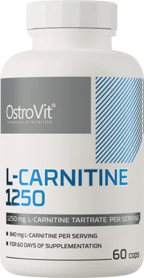 Zdjęcie produktu dla Ostrovit L-karnityna 1250 mg (60 kapsułek) BI9165
