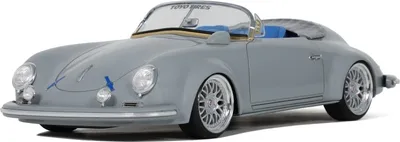 Produktbild von GT Spirit 409 Porsche 356 S-Klub Outlawd Speedster 2021 grau 1:18