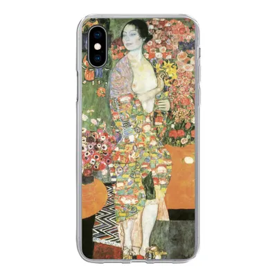 Produktbild von MuchoWow® Handyhülle Schutzhülle Hülle für iPhone Xs Tänzerin - Gustav Klimt Silikon Softcase Handy Hülle - Handytasche