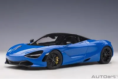 Produktbild von AUTOart 76073 - 1/18 McLaren 720S (Paris Blue) - Neu