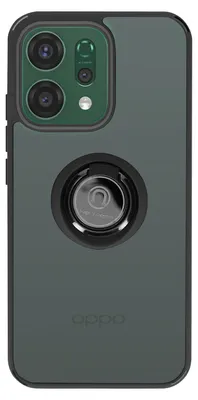 Immagine prodotto di Avizar, custodia con anello e chiusura magnetica per Oppo Reno 14, nero