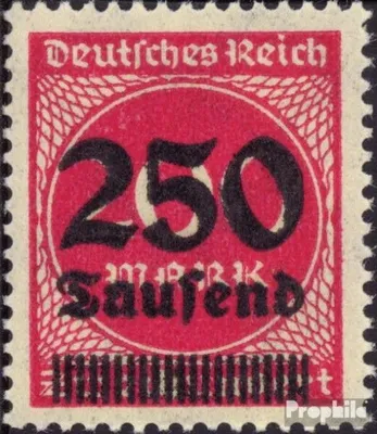Produktbild von Briefmarken Deutsches Reich 1923 Mi 292 gestempelt Hochinflation