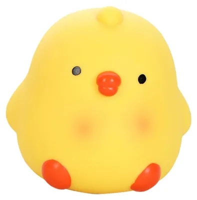 Sparschwein Huhn-Design, unzerbrechlich, 9x8x7 cm, Gelb