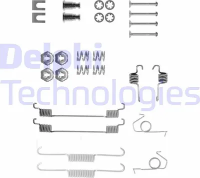 Produktbild von DELPHI Zubehörsatz Bremsbacken LY1045 Hinten für FORD FIESTA II (FBD)