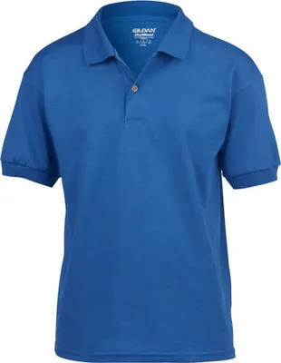 Immagine prodotto di Polo Gildan DryBlend per bambini (2 pezzi/confezione) BC4361 (XL) (blu royal)