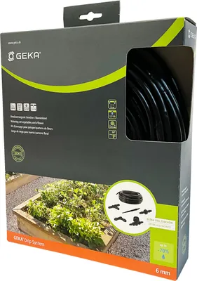 Produktbild von GEKA Drip System - Bewässerungsset für Gemüse- und Blumenbeete