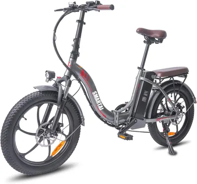 Produktbild von 20 Zoll 18AH Elektrofahrrad Pedelec, City E-bike ,Cityräder E-Klapprad 250W Motor,25km/h,E-Bike ,klapprad,LCD-Display,APP
