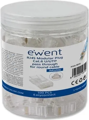Immagine prodotto di Ewent IM1206 Connettore RJ-45 Trasparente