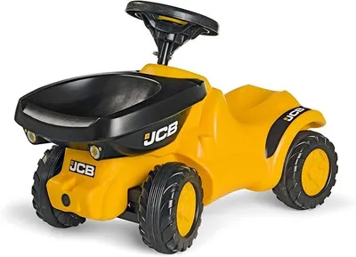Productafbeelding van 135646 - Loopwagen, model Rolly Minitrac JCB Dumper, geel