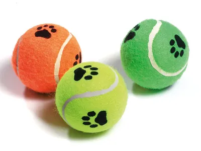 Produktbild von Karlie Hundespielzeug Tennisball 3er Set