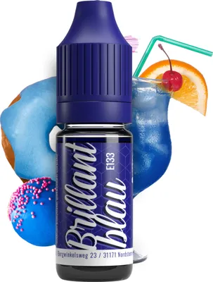Produktbild von Belissia barwnik spożywczy Brilliant Blue 10ml niezwykle silnie skoncentrowany. płyn do barwienia napojów. ciasta. polew i innych produktów spożywczyc