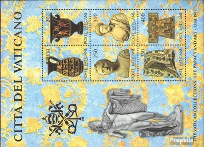 Produktbild von Briefmarken Vatikanstadt 1983 Mi Block5 (kompl.Ausg.) postfrisch Vatikanische Kunstwerke