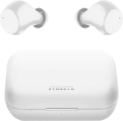 Obrázek produktu pro Streetz TWS-111, True Wireless Stereo (TWS), Hovory/hudba, 20 - 20000 Hz, 43 g, Sluchátka s mikrofonem, Bílá