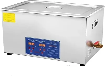 Obrázok produktu pre Ultrazvuková čistička, objem 6 l, nerezová oceľ, frekvencia 40 kHz, 22 l