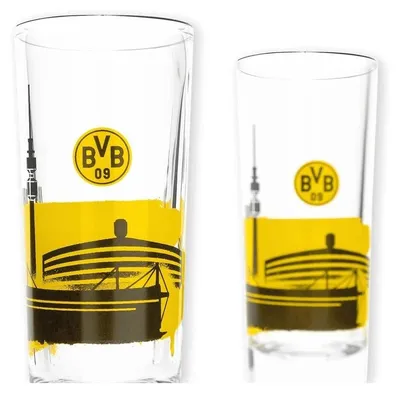 Produktbild von Borussia Dortmund BVB Schnapsglas Skyline (2 Stück)