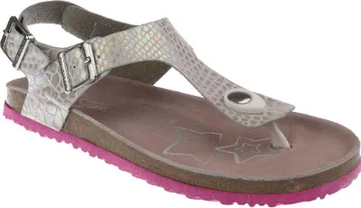 Produktbild von Tom Tailor Mädchen Sandale Zehentrenner EUR 31 silber