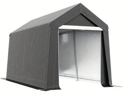 Produktbild von Garagentunnel – Lagerzelt – Schuppenzelt – Motorradunterstand – Wasserdicht – UV-Schutz – 2,1 x 3,6 x 2,35 m