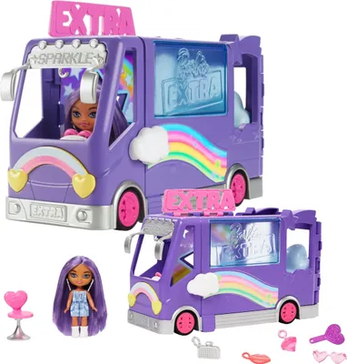 Produktbild von Barbie Extra HKF84, Mini-Puppe, Weiblich, 3 Jahr(e), Mädchen, 127 mm, Mehrfarbig