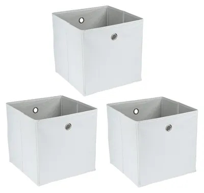 Image de Boîtes de rangement | pliables | 30 x 30 x 30 cm | 3