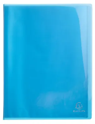 Zdjęcie produktu dla Exacompta 85872E Folder PP 500µ 40 kieszeni 24x32cm DIN A4 Iderama jasnoniebieski