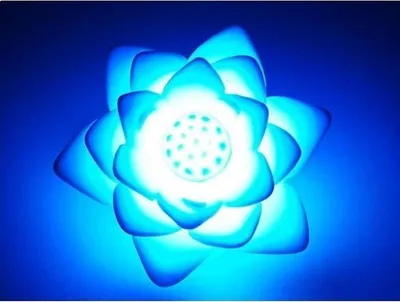 Produktbild von Mini-LED-Lampe, 7 Farben, leuchtende Lotusblume, dekorative LED-Leuchte.