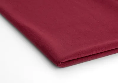 Obrázek produktu pro Francouzská froté tkanina, úplet Bordeaux Red 50 x 180 cm